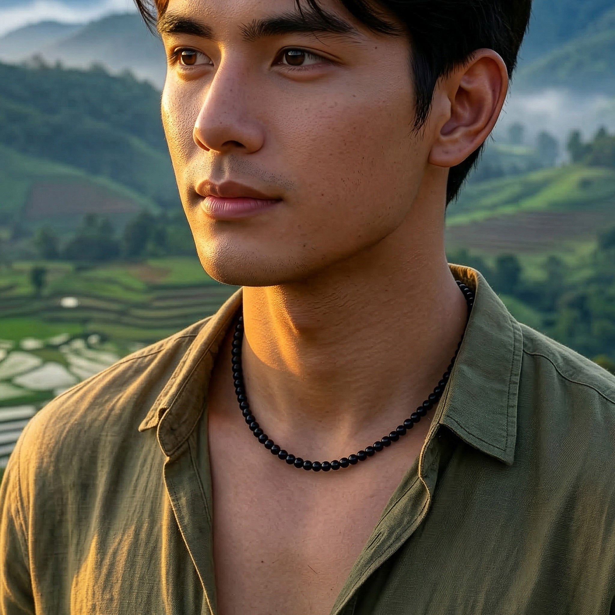 Men's Gemstone Necklaces