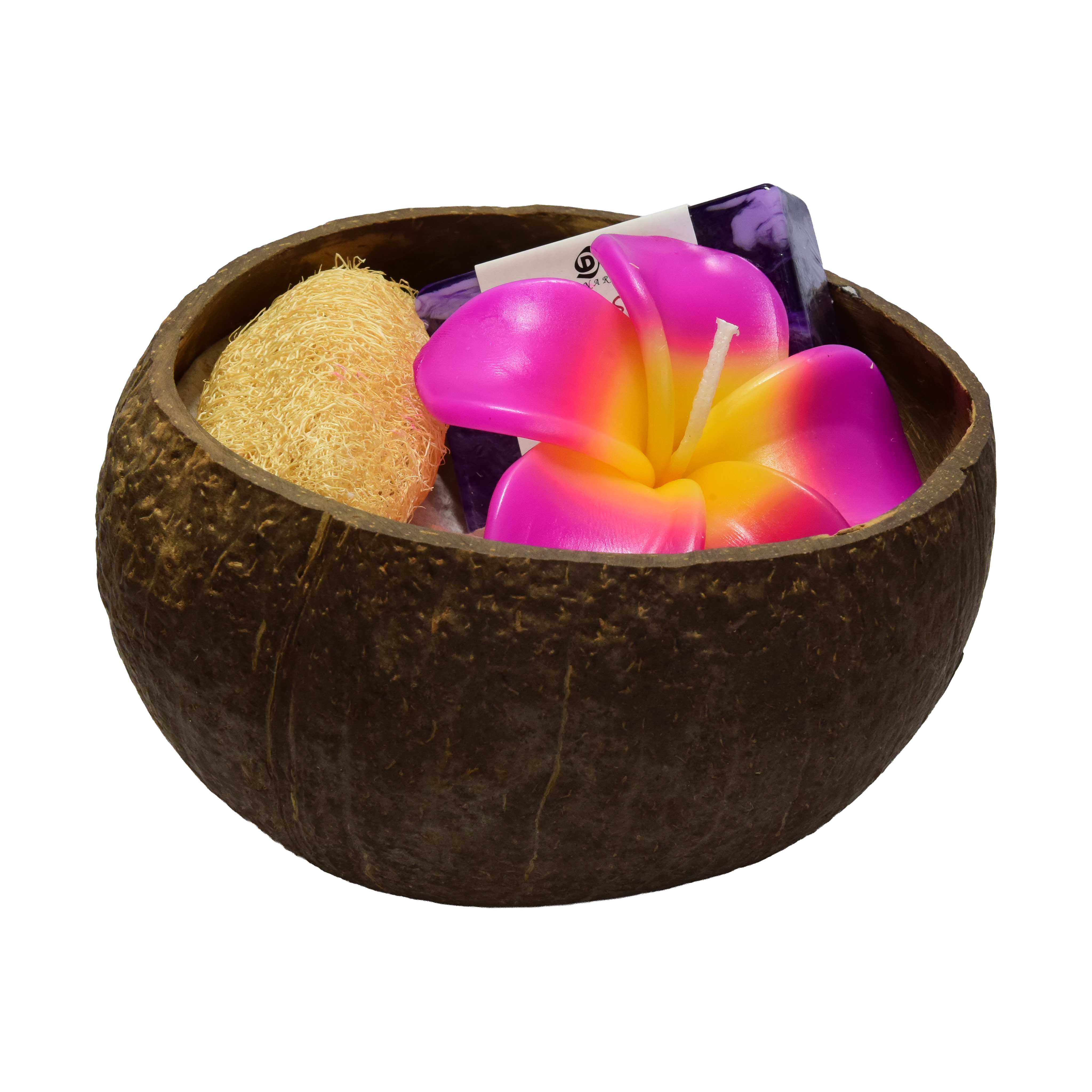 Lalanna Coconut Mangosteen-Scented Soap - Spa Set