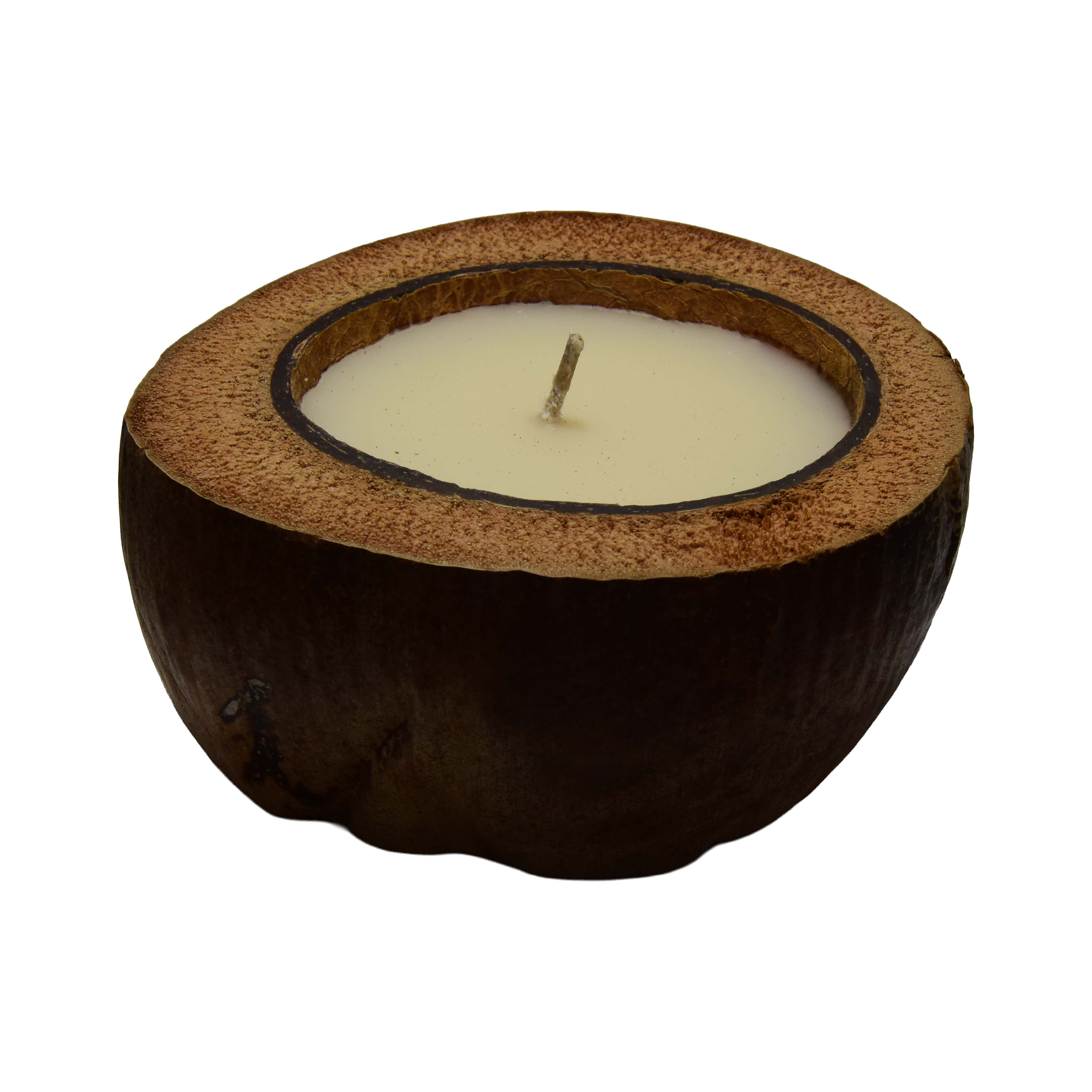 Grande bougie Lalanna au parfum de noix de coco