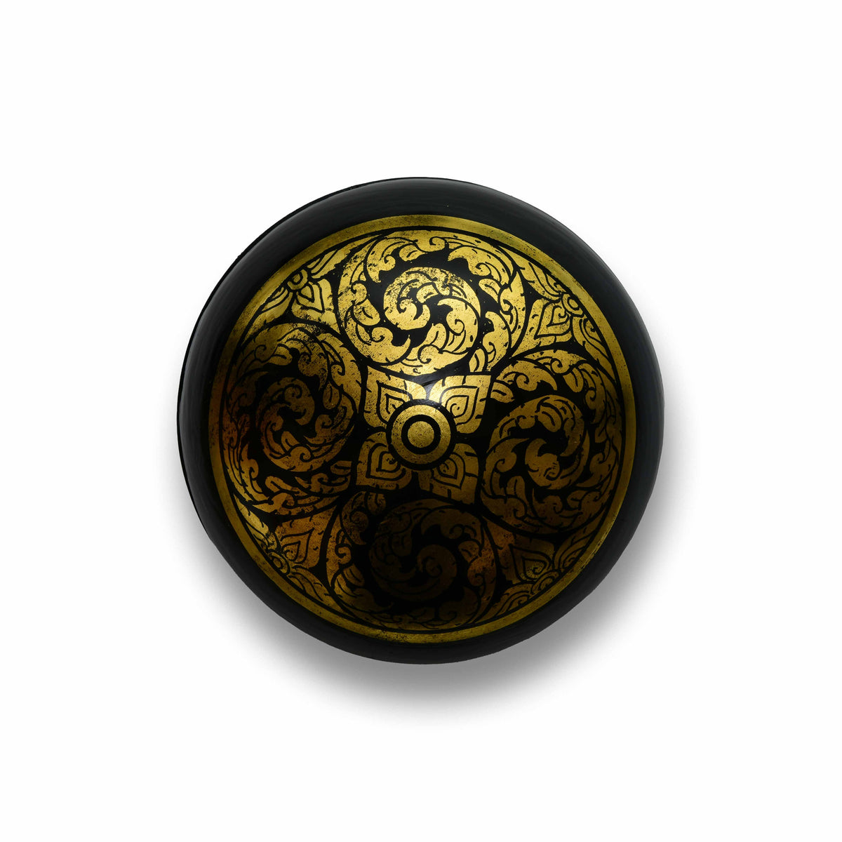 Handcrafted Lanna Lacquerware Floral Box from Chiang Mai Thailand - Lalanna Design