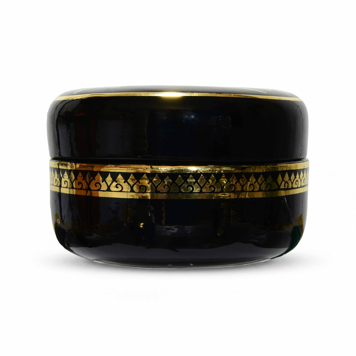 Handcrafted Lanna Lacquerware Temple Boat Box from Chiang Mai Thailand - Lalanna Design