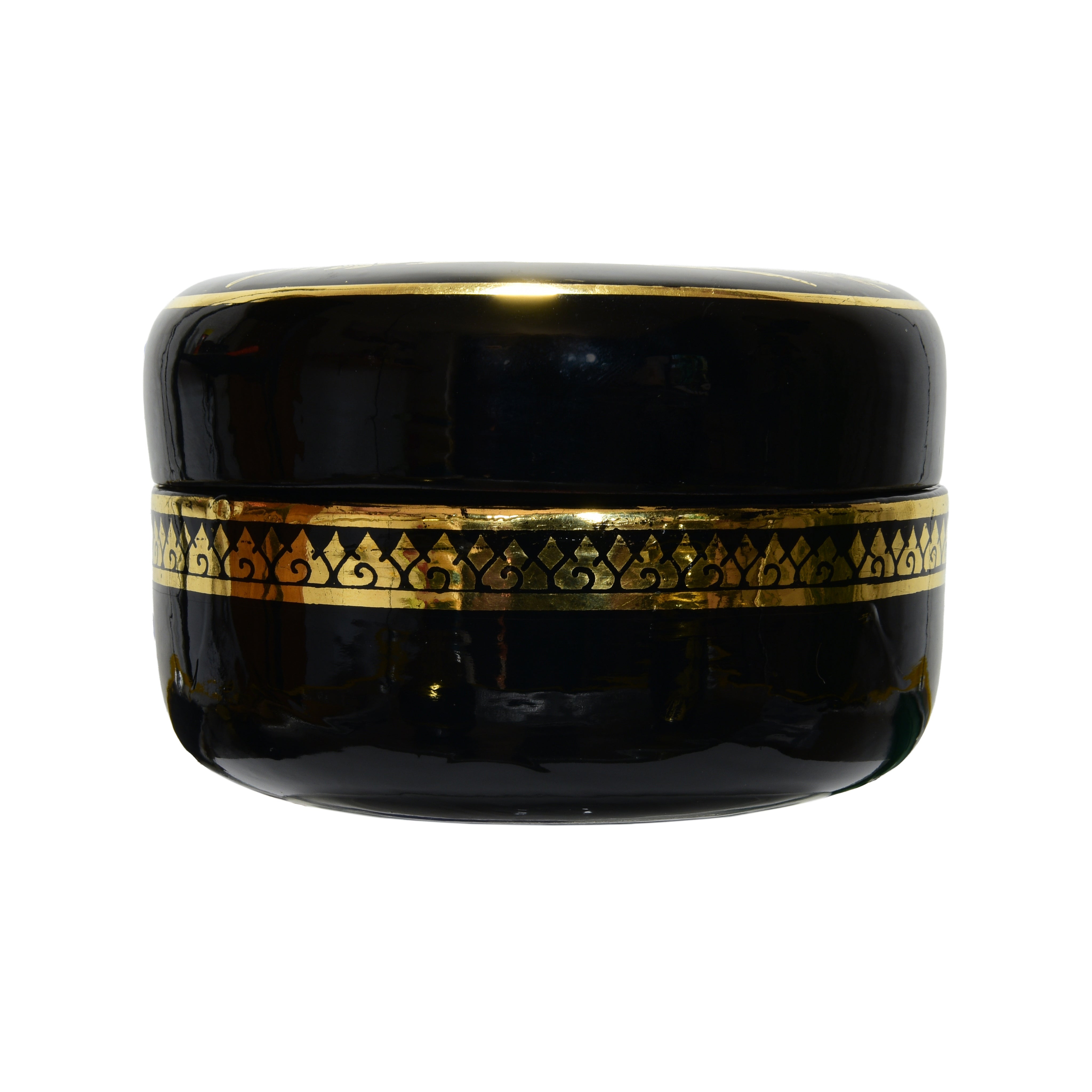 Handcrafted Lanna Lacquerware Temple Boat Box from Chiang Mai Thailand - Lalanna Design