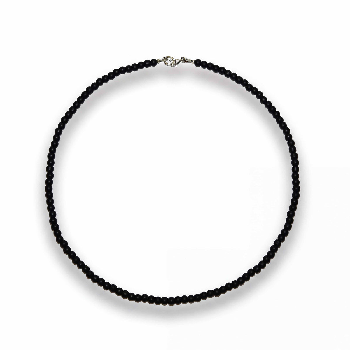 Handcrafted Onyx Men's Necklace, Handmade Jewelry from Chiang Mai Thailand - Lalanna Design