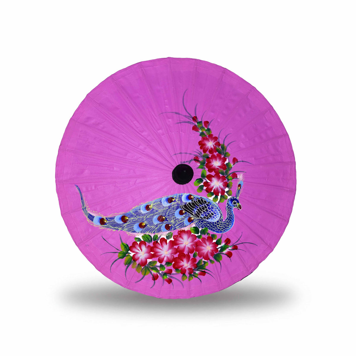 Handcrafted Sa Paper Umbrella - Pink from Chiang Mai Thailand - Lalanna Design