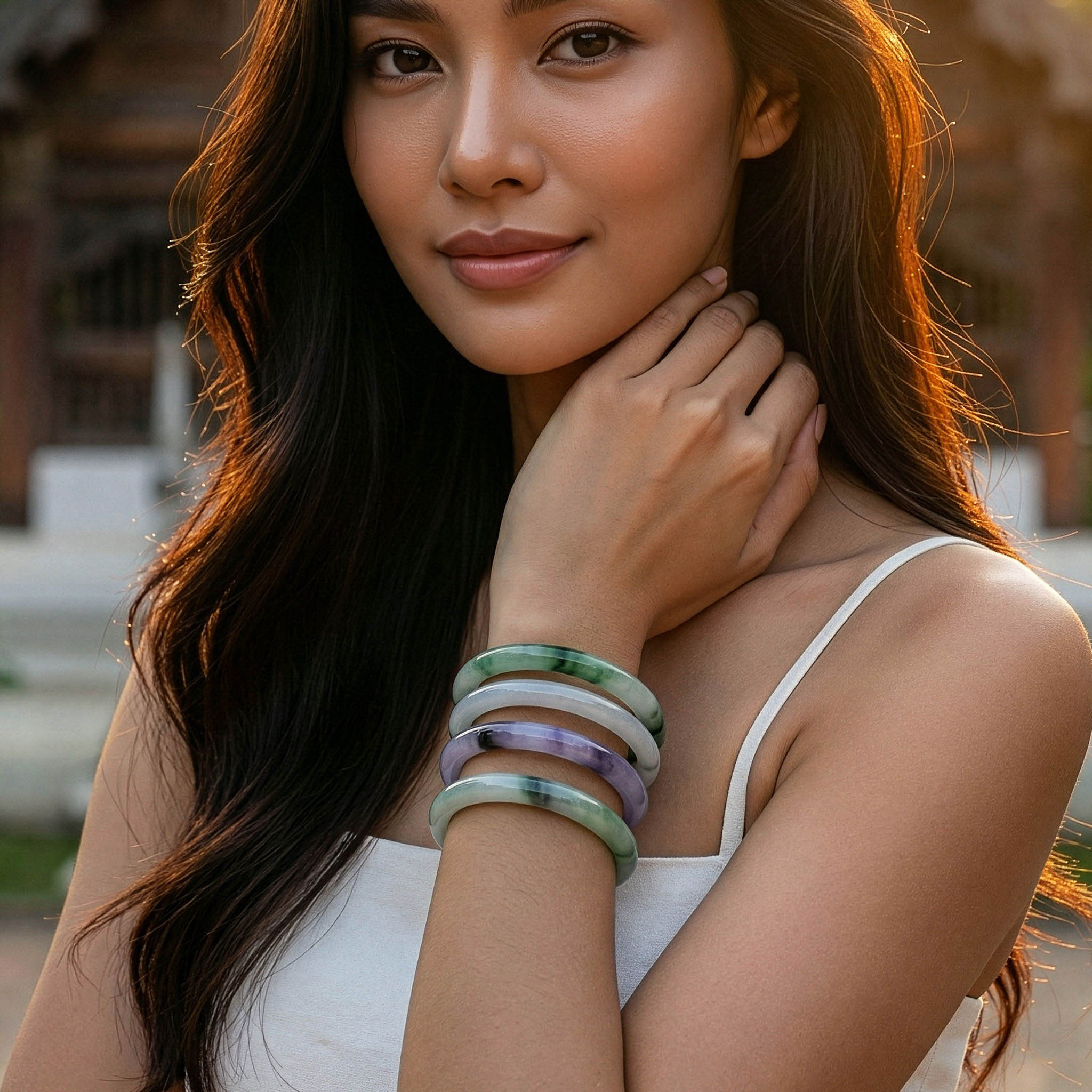 Gemstone Bangles - Lalanna Design