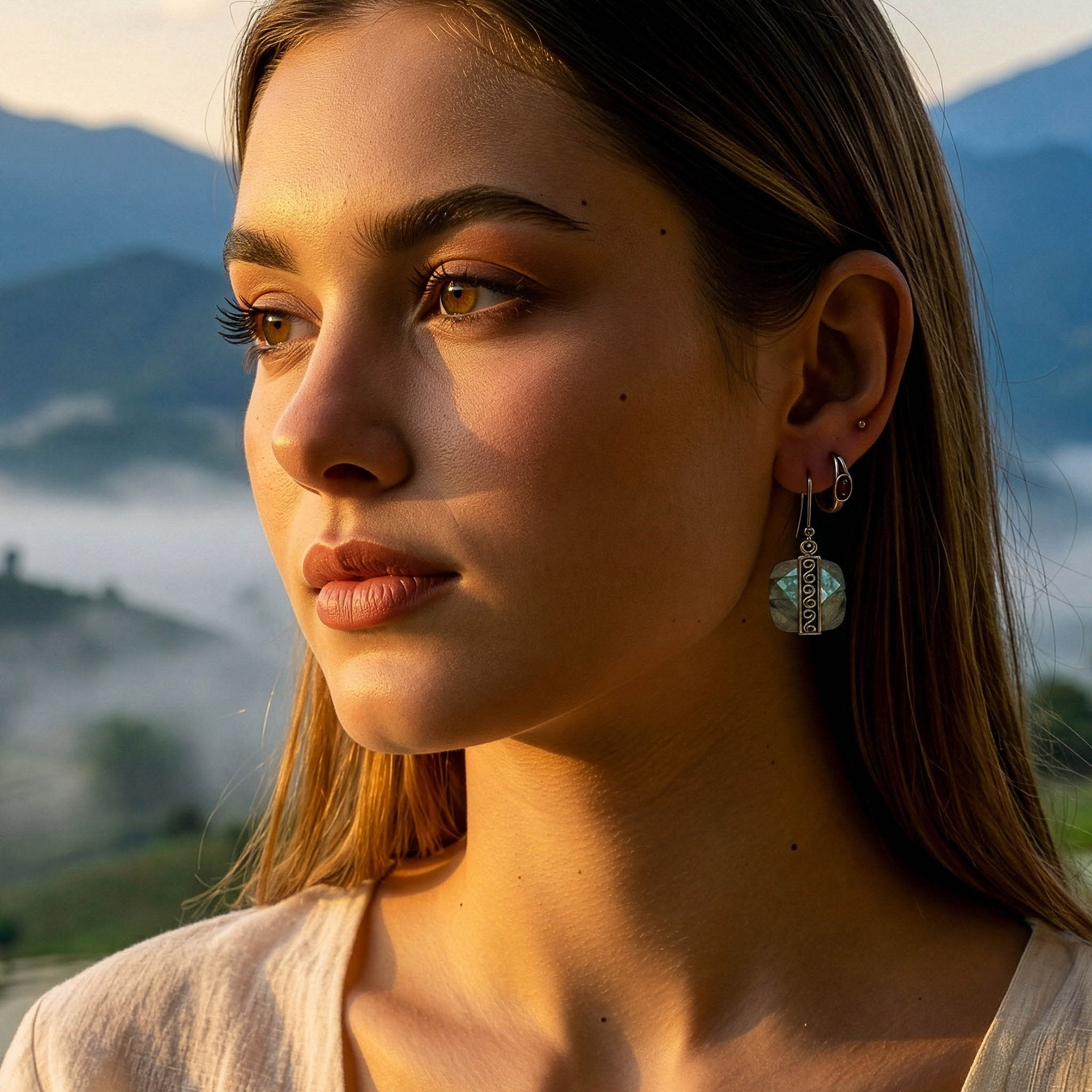 Gemstone Earrings - Lalanna Design