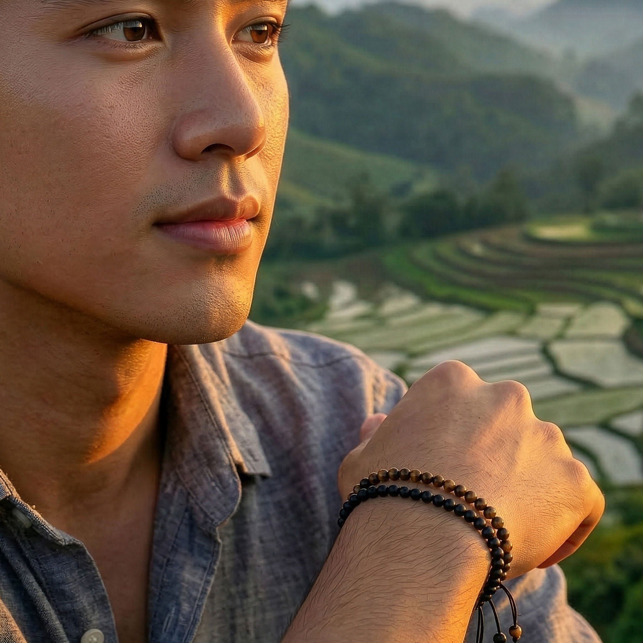 Men's Gemstone Bracelets - Lalanna Design