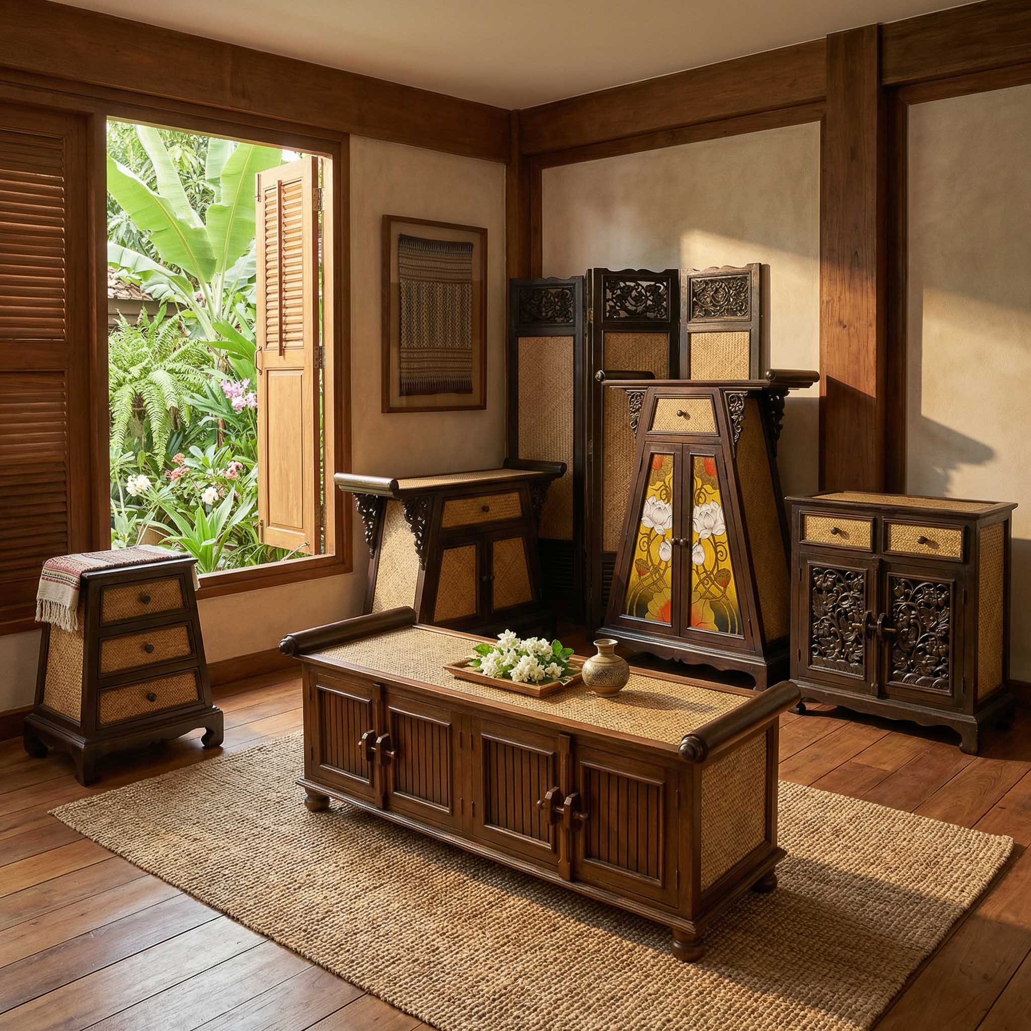 Thai Lanna Hardwood Furniture - Lalanna Design