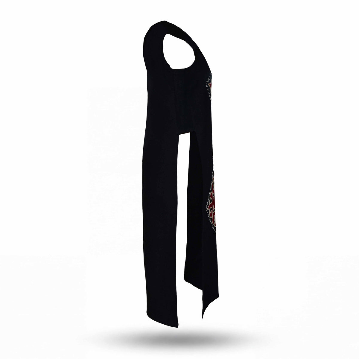 Handcrafted Iu Mien Black Diamond Dress from Chiang Mai Thailand - Lalanna Design