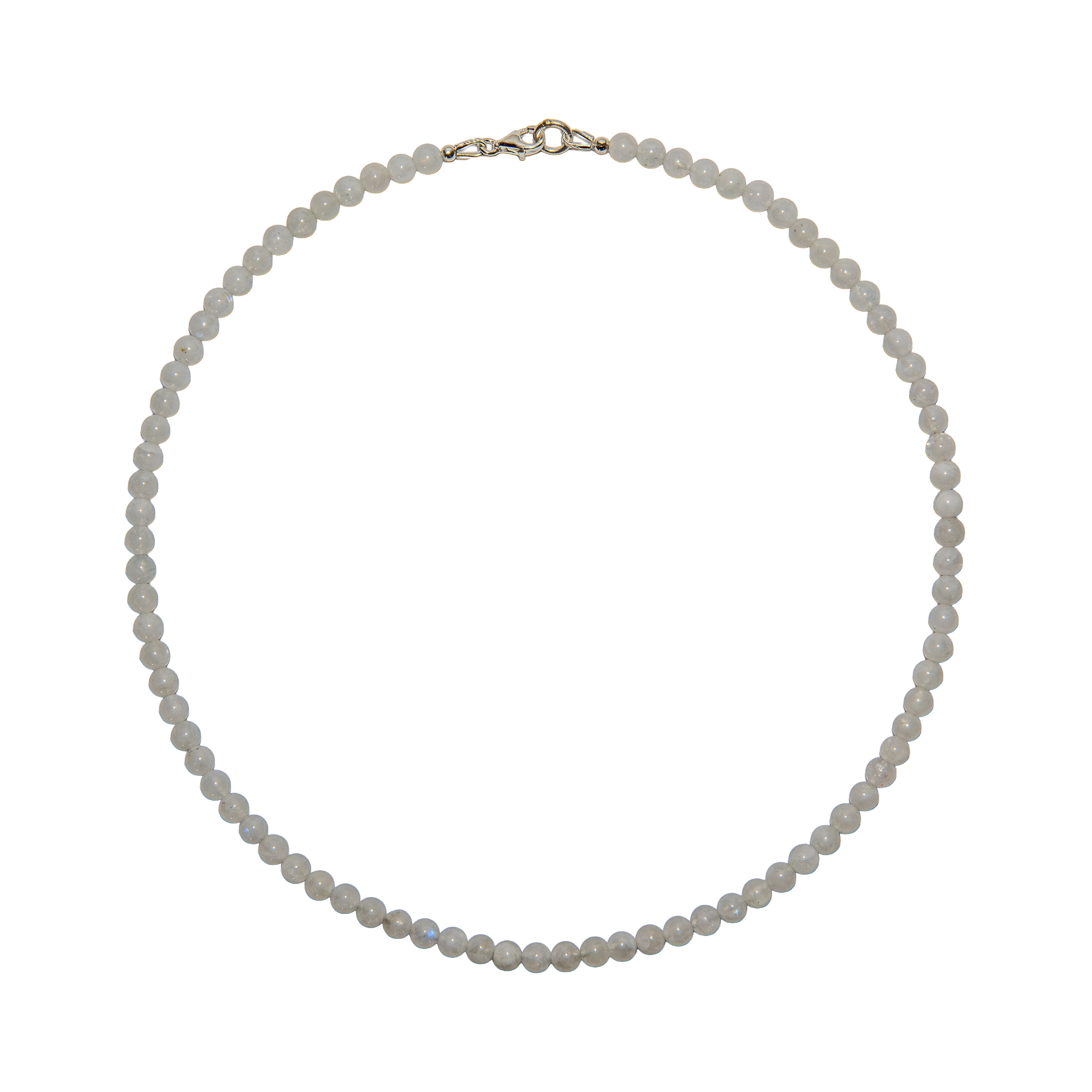 Handcrafted Moonstone Necklace from Chiang Mai Thailand - Lalanna Design