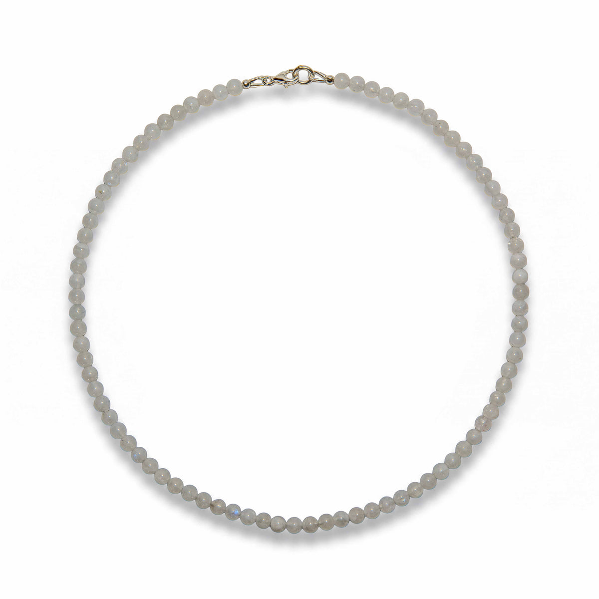 Handcrafted Moonstone Necklace, Handmade Jewelry from Chiang Mai Thailand - Lalanna Design