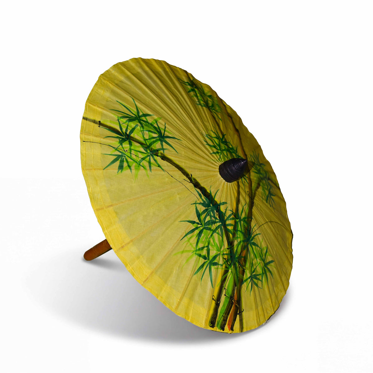 Handcrafted Sa Paper Umbrella - Beige from Chiang Mai Thailand - Lalanna Design