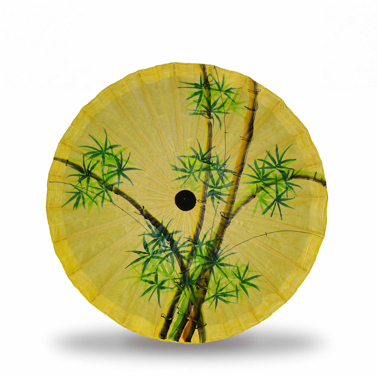 Handcrafted Sa Paper Umbrella - Beige from Chiang Mai Thailand - Lalanna Design