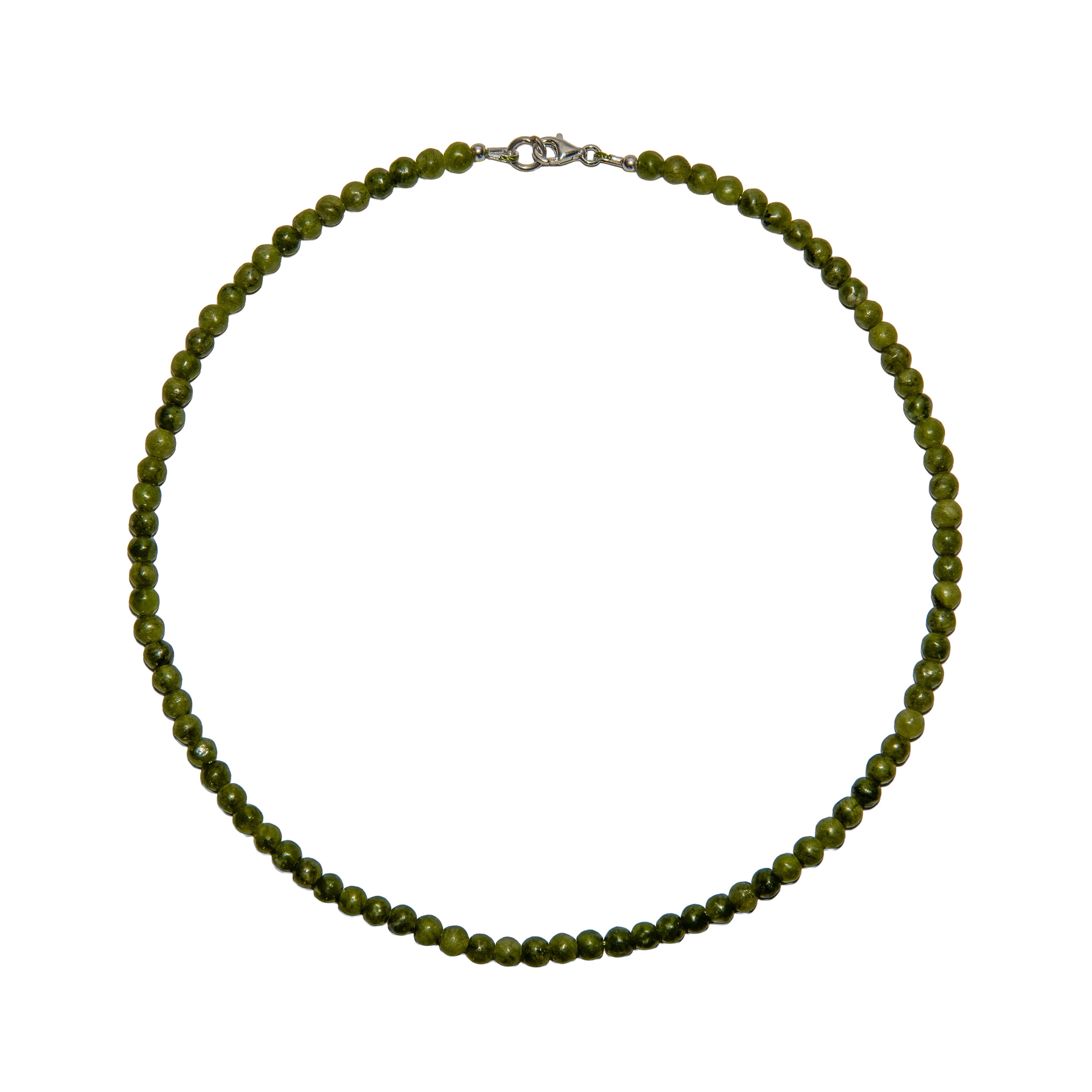 Handcrafted Thai Jade Necklace from Chiang Mai Thailand - Lalanna Design